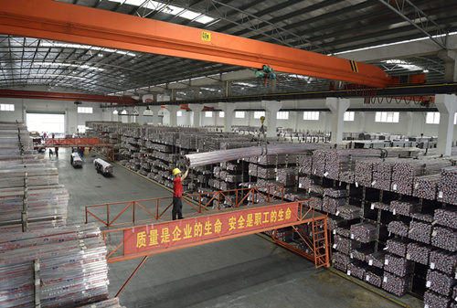 佛山不銹鋼管廠倉庫