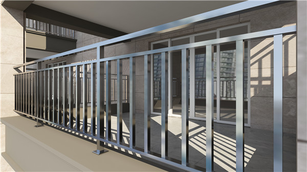 不銹鋼方管護欄